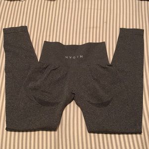 NVGTN charcoal contour leggings, size small